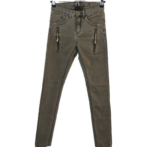 Cream Denim jeans/Size 26
